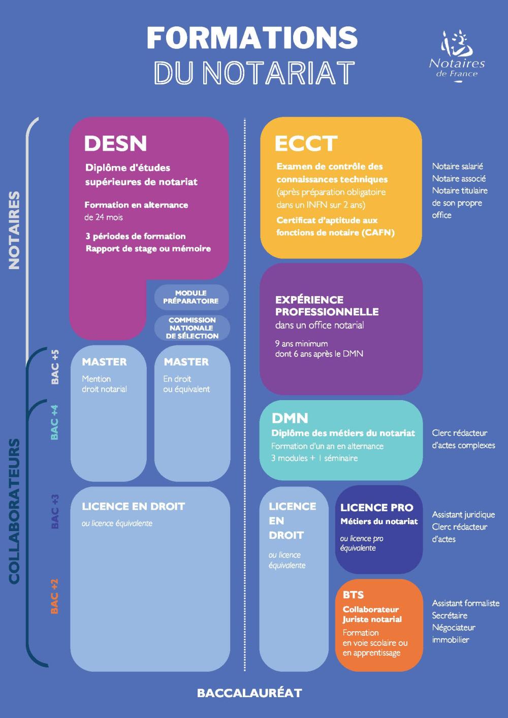 formations du notariat