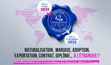 Actualité apostille te légalisation